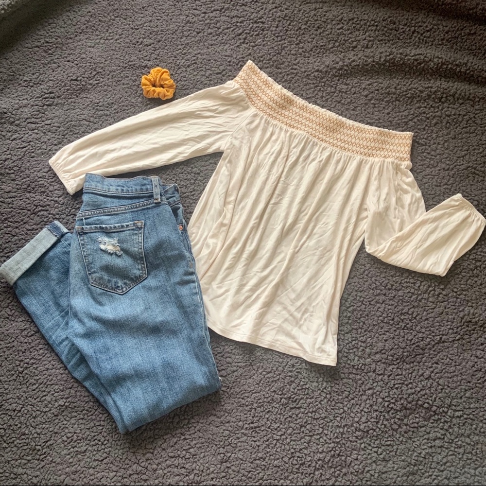 Off the shoulder top